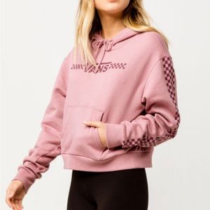 Vans Cropped Checkered Hoodie